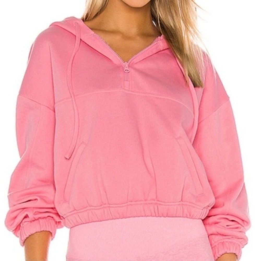 Alo Yoga Half Stadium Half Zip Hoodie